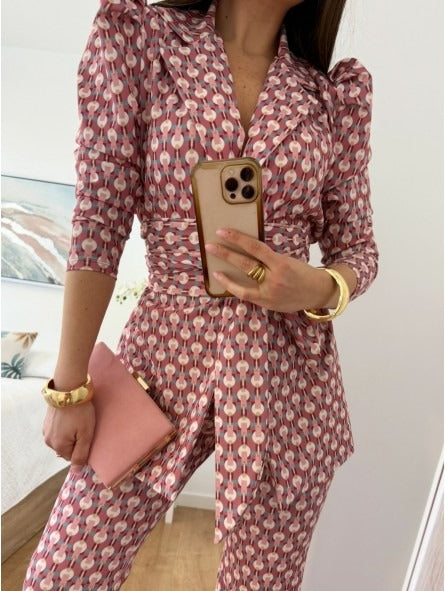 REBECA - TRAJE ESTAMPADO